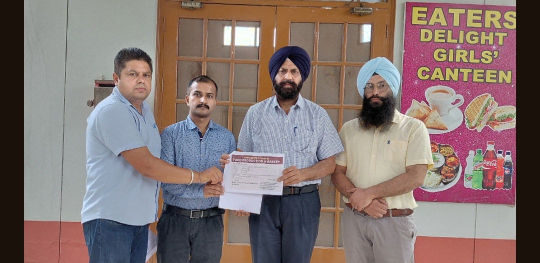 Khalsa College Mahilpur starts two courses in Food Production, Bakery, Cooking and Catering Management.